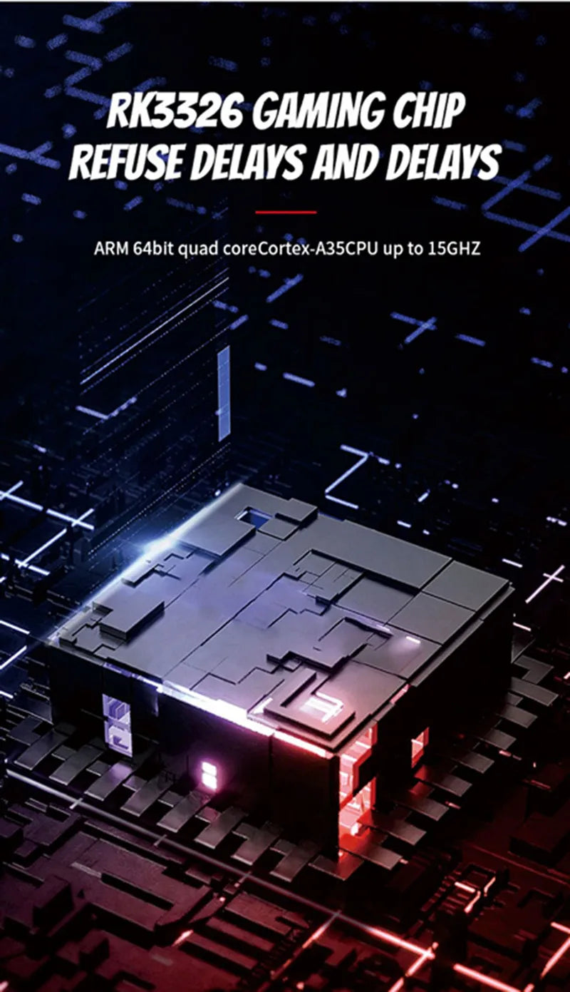 Retro R36S Handheld Video Game Console 3.5 Inch IPS Screen 128GB Preloaded Games Portable Pocket Player Linux System